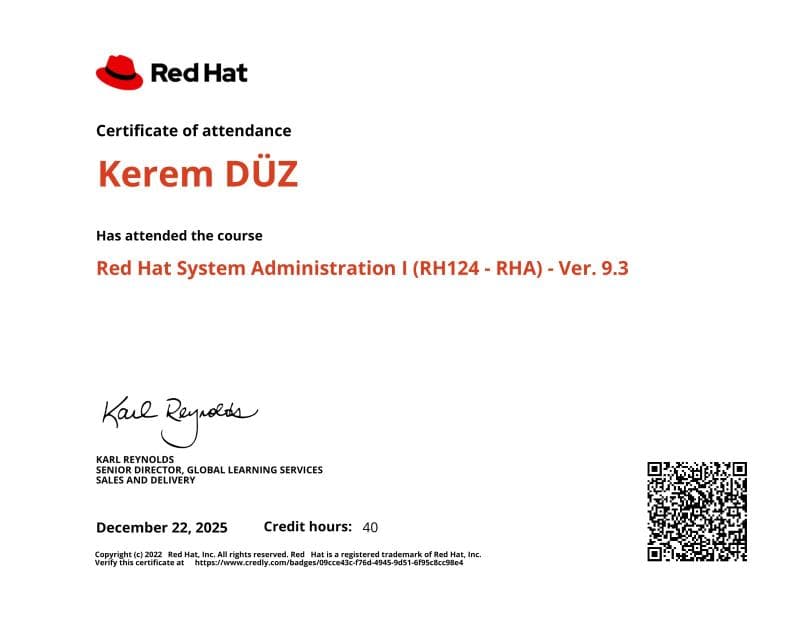 Red Hat System Administration
